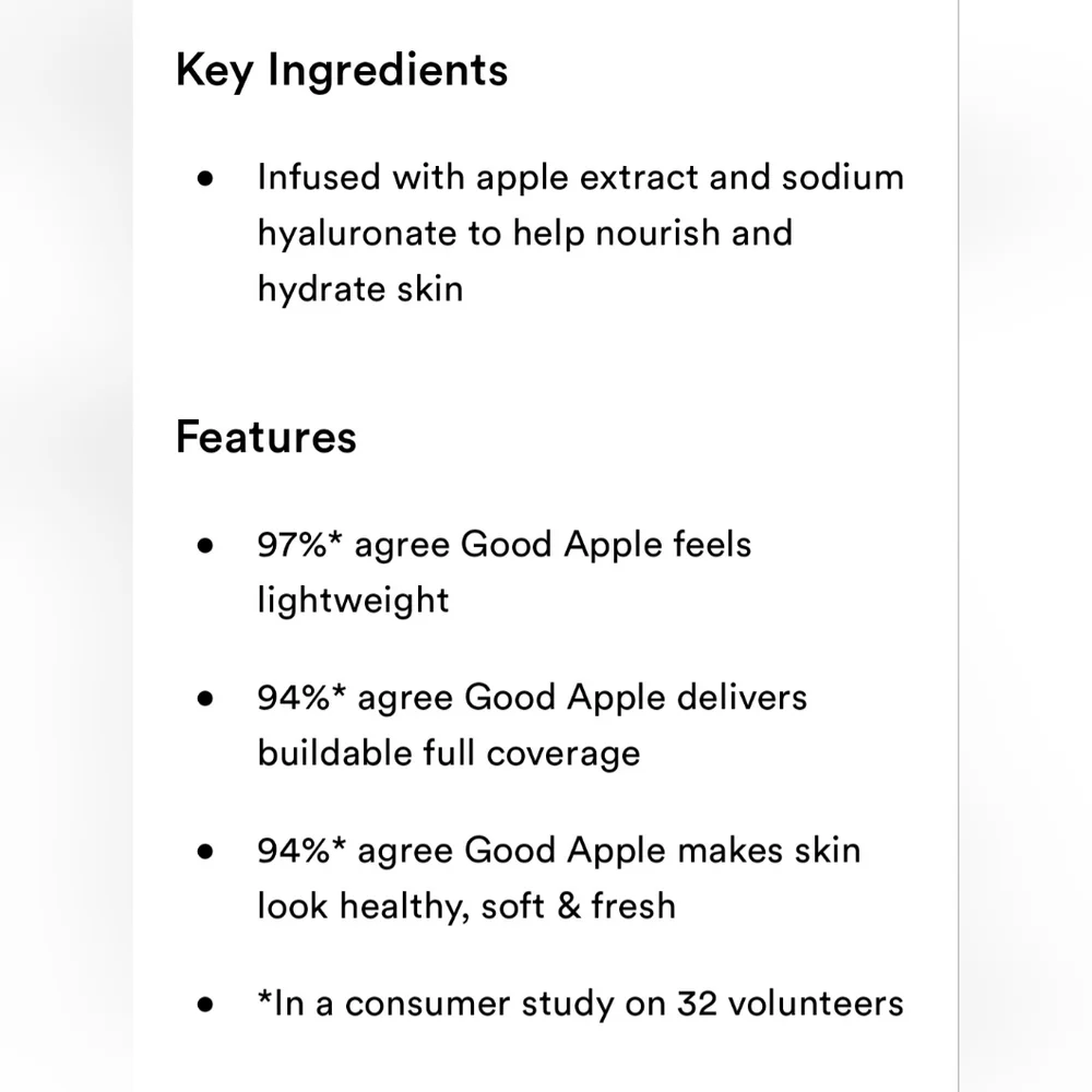 KVD Good Apple Skin Perfecting Shade 24 Foundation Balm Ret $43.50